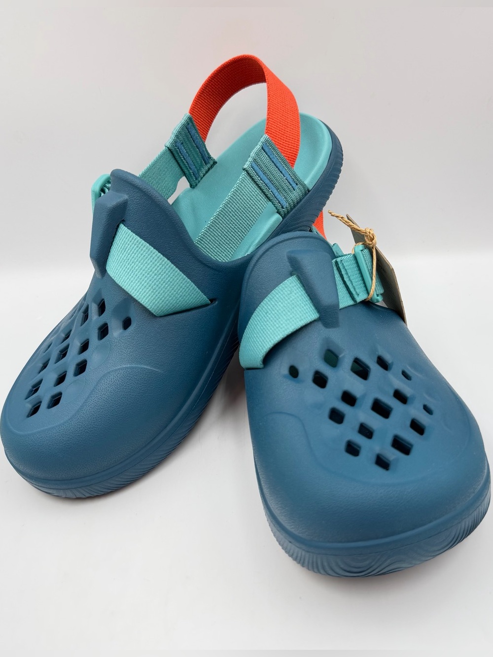 Chaco Chillos Clog Womens 9 Ocean Blue Water Beach Gardening NEW EVA Performance